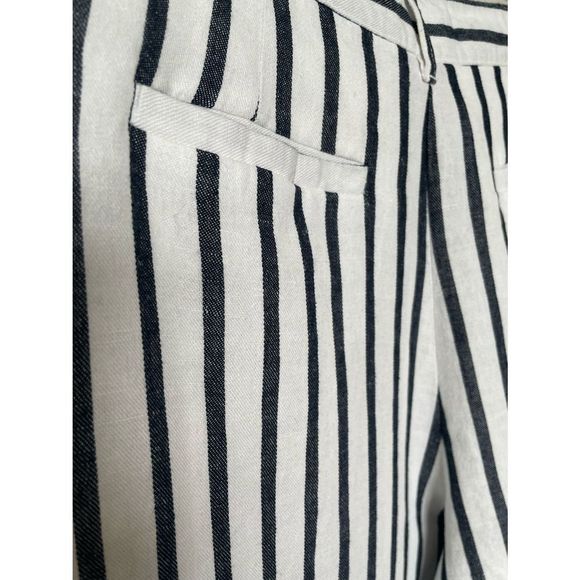 Striped Wide Legged 3/4 Length NWT - Picture 5 of 9